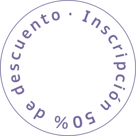 Inscripción 50% de descuento
